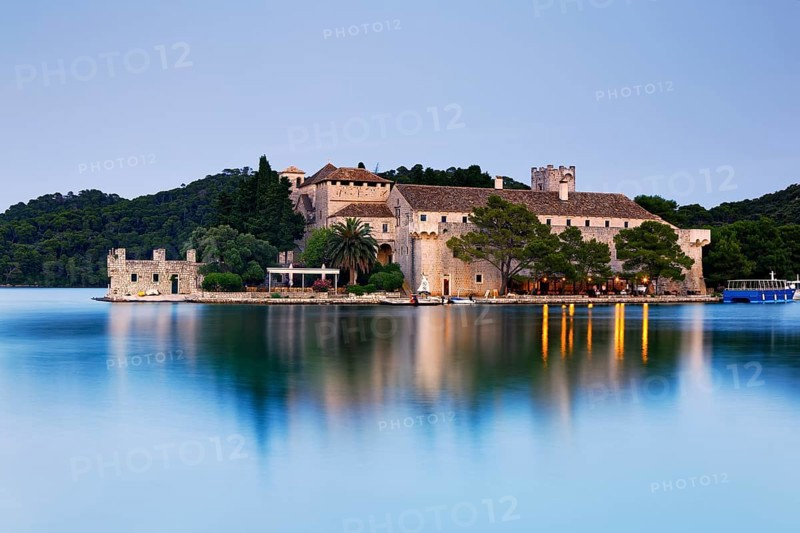 Benedictine monastery on the island of St. Maria in Veliko Jezero