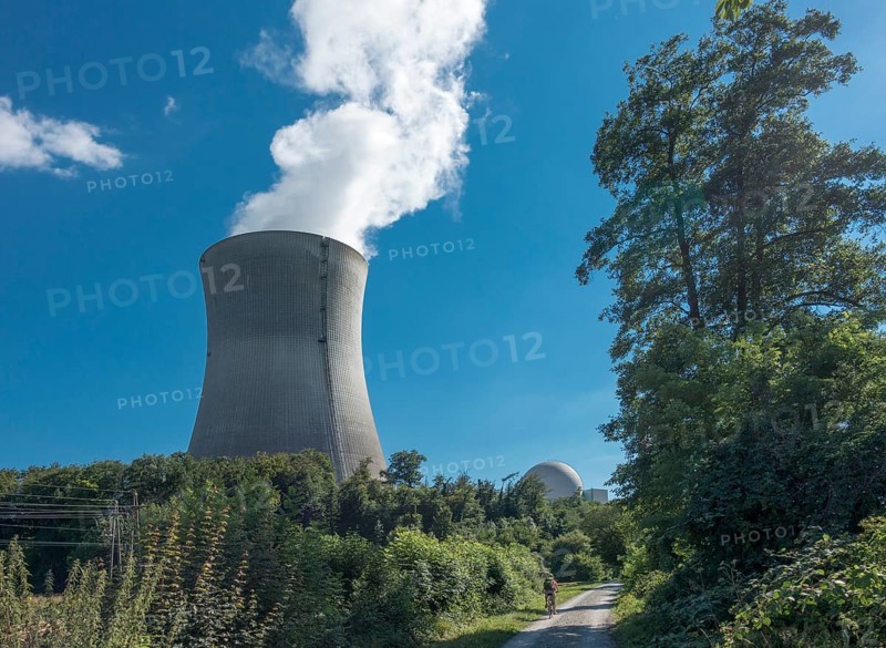 Swiss nuclear power plant Leibstadt am Rhein