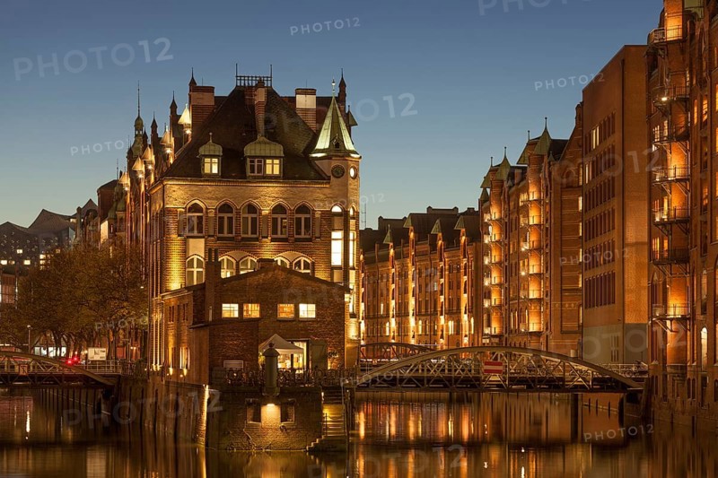 Wasserschlosschen at dusk