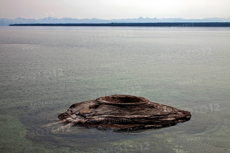 Fishing Cone Geyser at Yellostone Lake