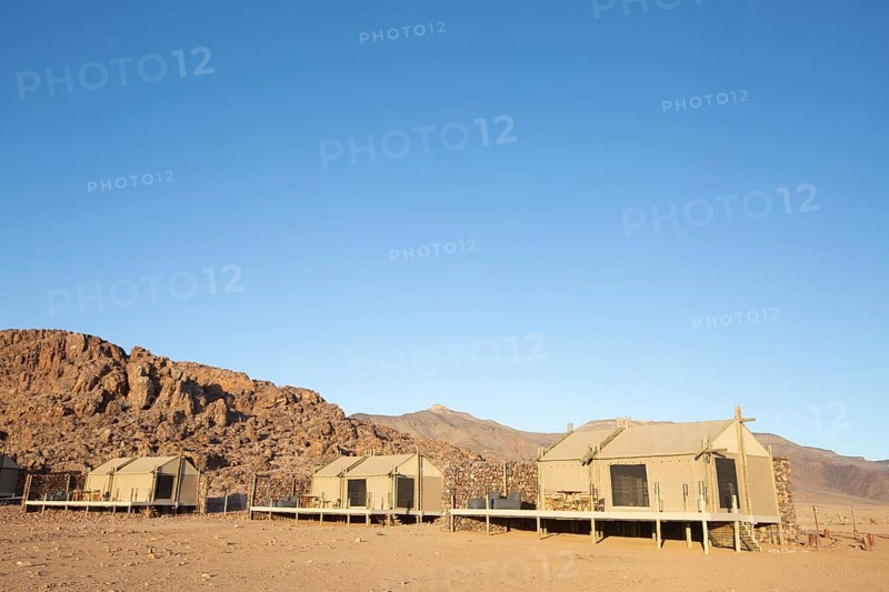 Luxury tents in the Namib Desert