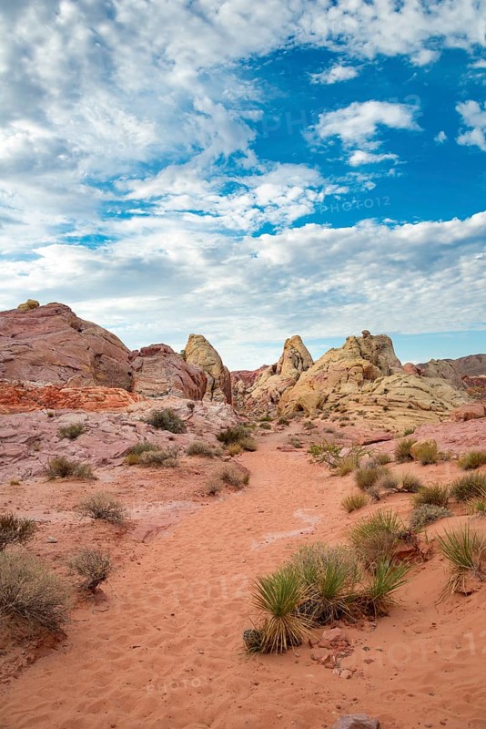 Orange-red rock formations