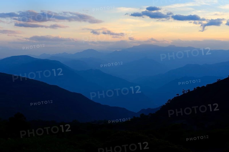 Mountain ranges of the Cordillera Oriental