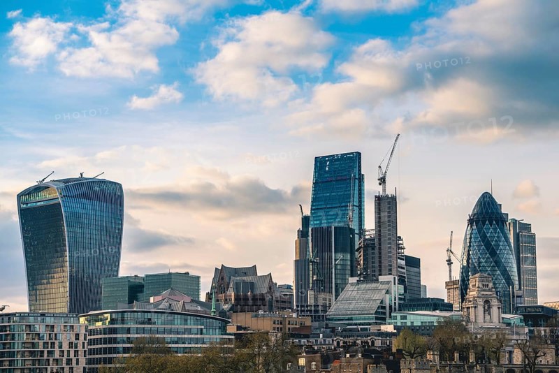 Skyline of the City of London
