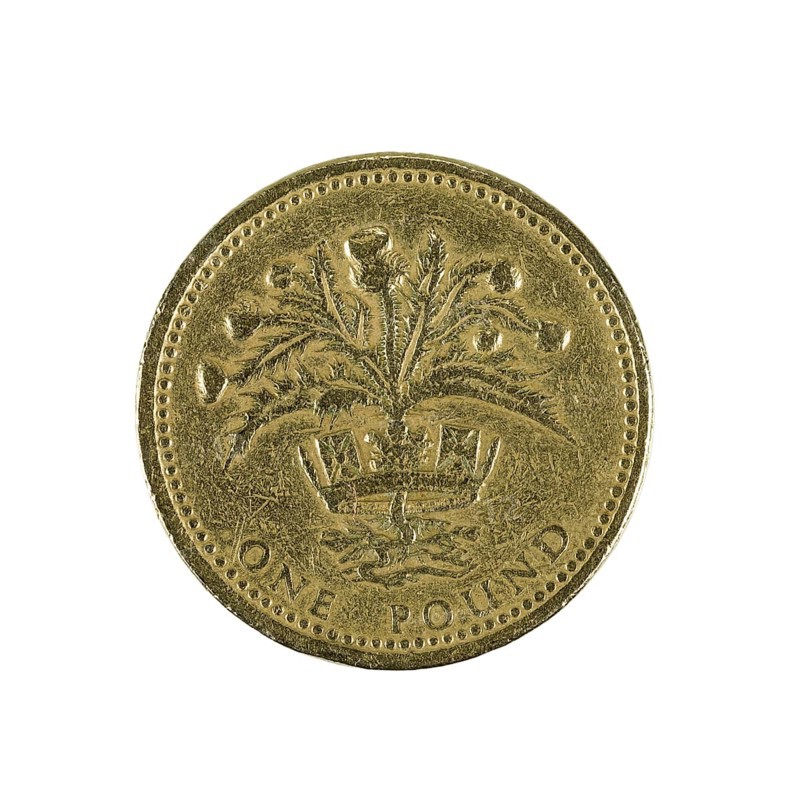 British one pound coin
