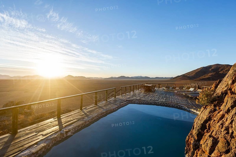 Pool on the mountain