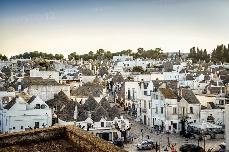 Traditional trulli houses