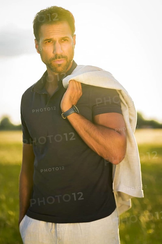 Man in casual clothes