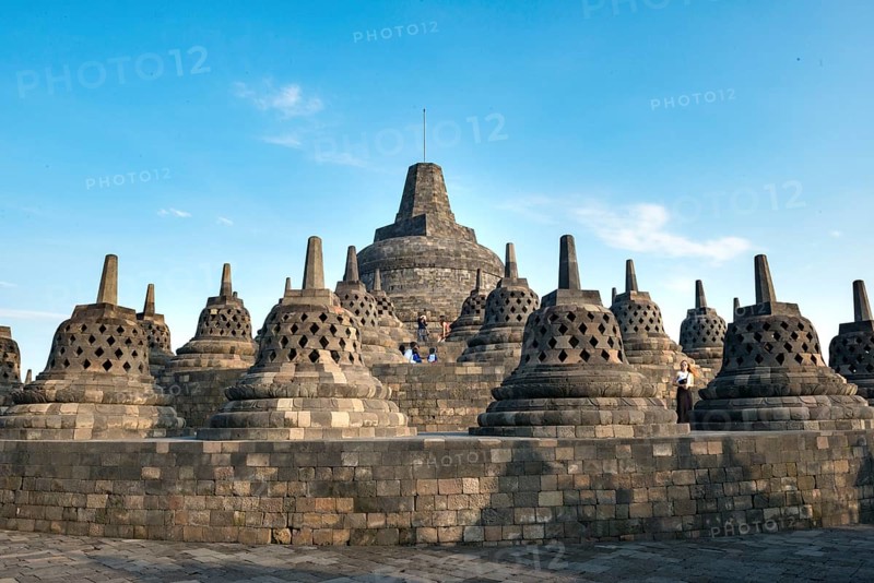 Temple complex Borobudur