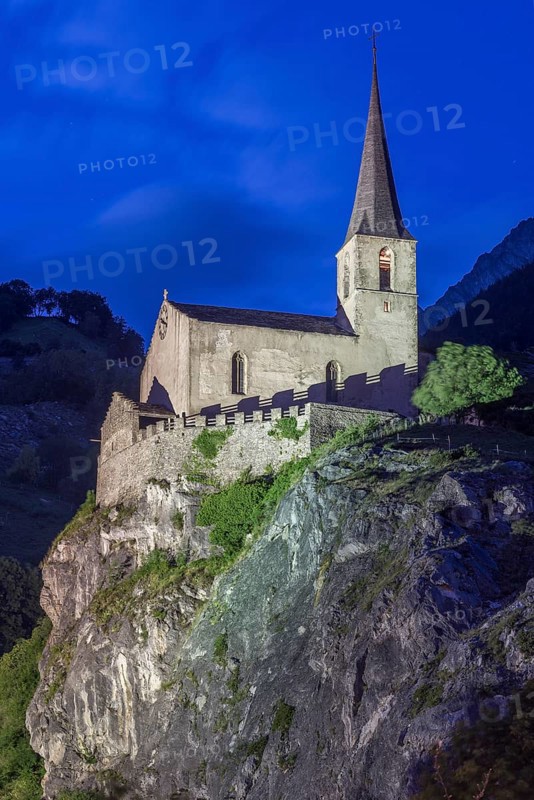 Late medieval castle church of St. Romanus