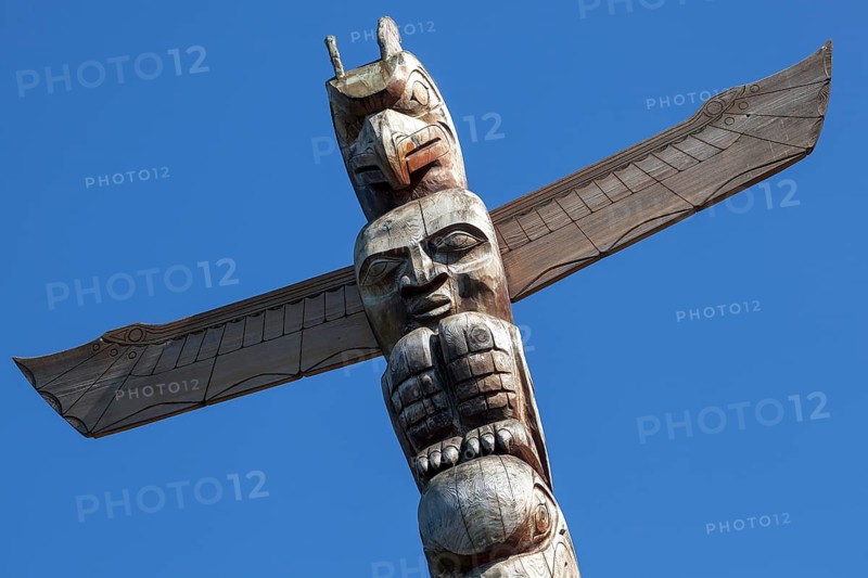 Totem Pole in Stanley Park