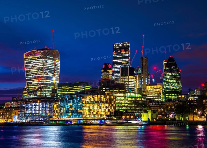 Skyline of the City of London