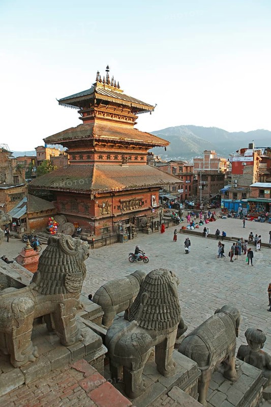 Bhairavnath Temple at Taumadhi Square