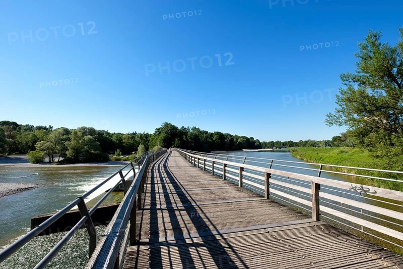 Flauchersteg over Isar