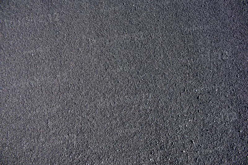 Black coarse lava gravel
