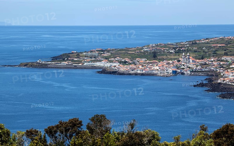 View from Monte Brasil to Sao Mateus