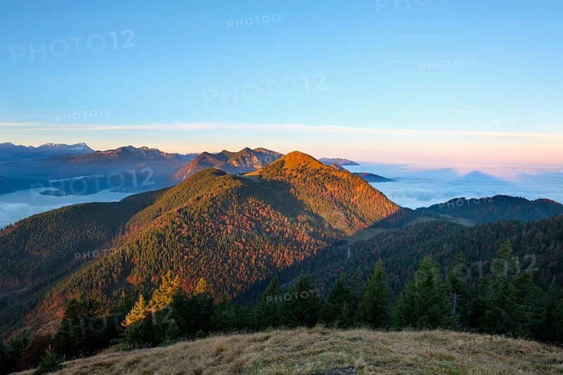 Jochberg in the morning light