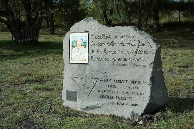 Memorial for Pope John Paul II.