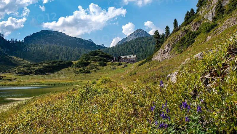 Mountain lodge Karlingerhaus am Funtensee