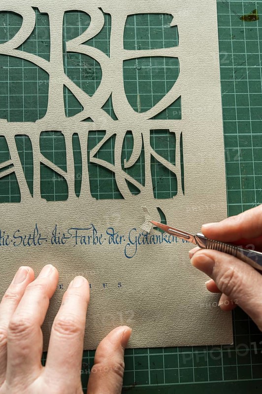 Calligraphy studio
