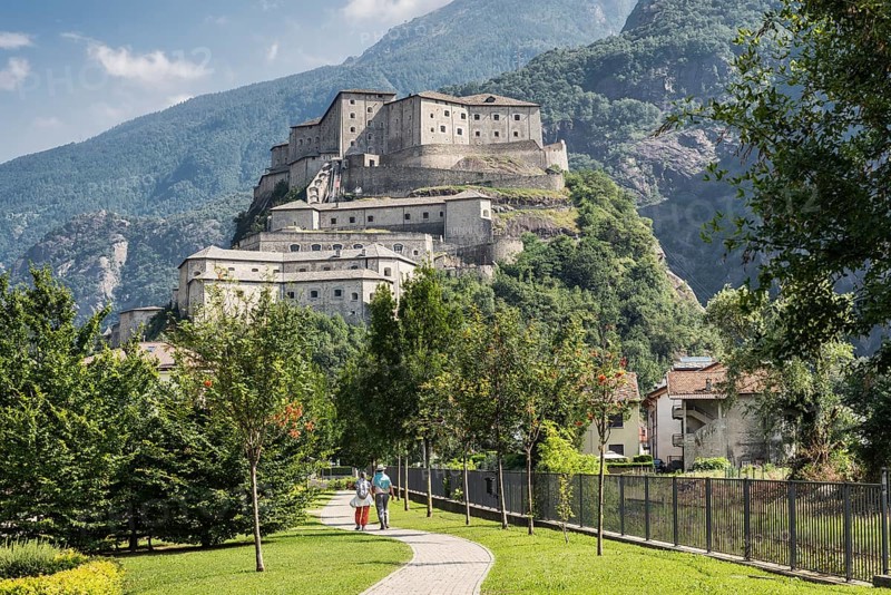 Fortress Bard in the Aosta Valley