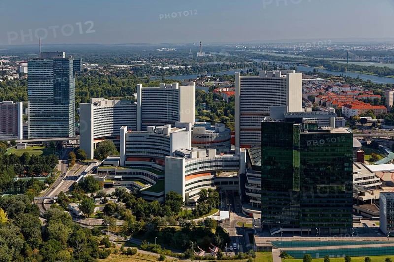 View from the Danube Tower to Donaucity