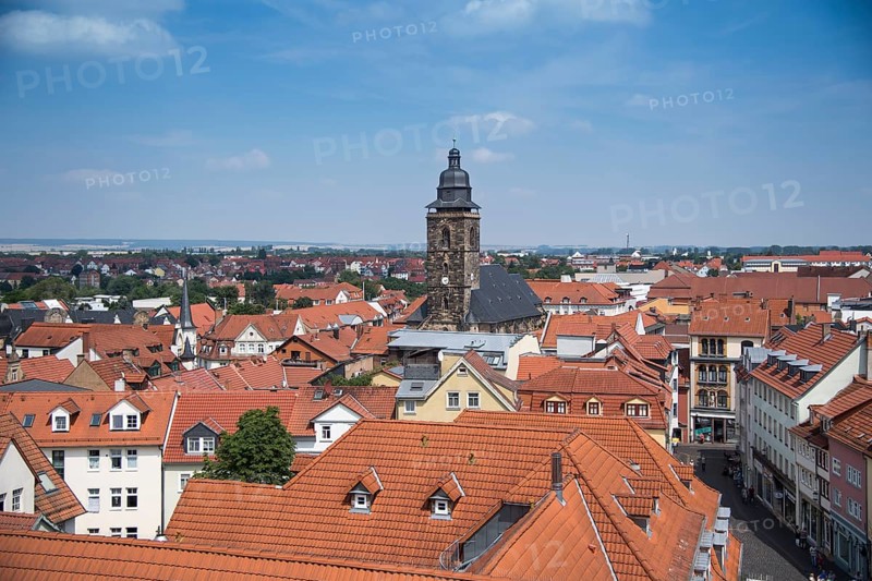 View from town hall with St. Margarethen Church