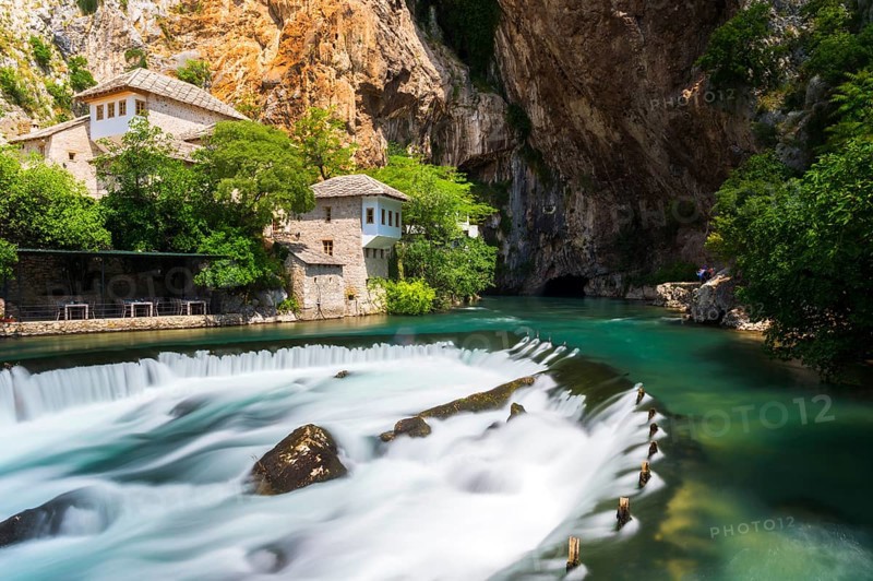 Historical Dervish monastery of Blagaj Tekke
