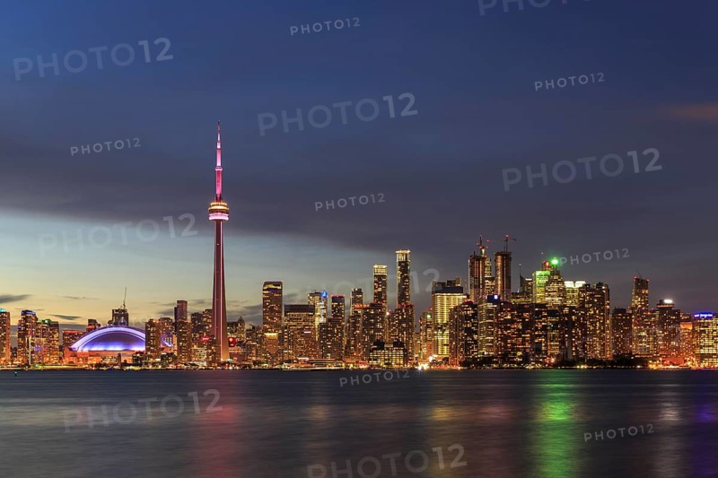 Skyline at night