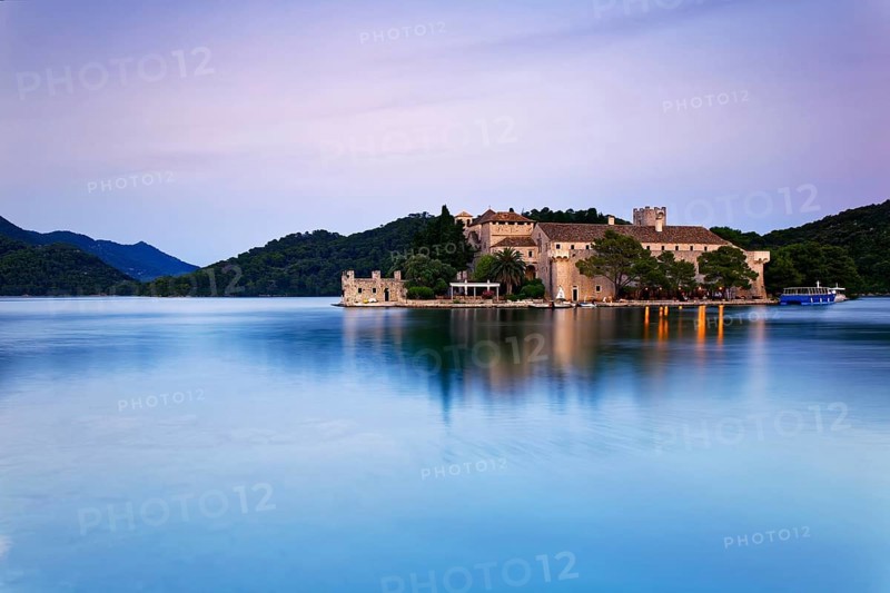 Benedictine monastery on the island of St. Maria in Veliko Jezero