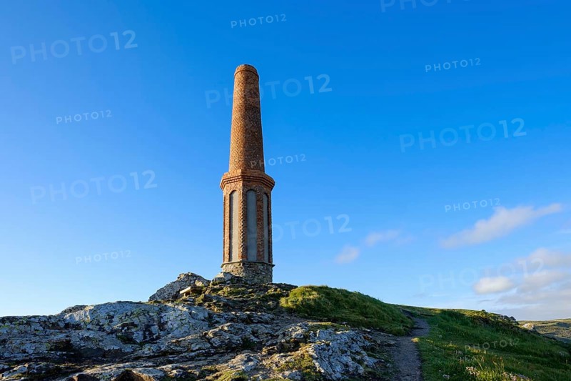 Chimney as a monument to mining