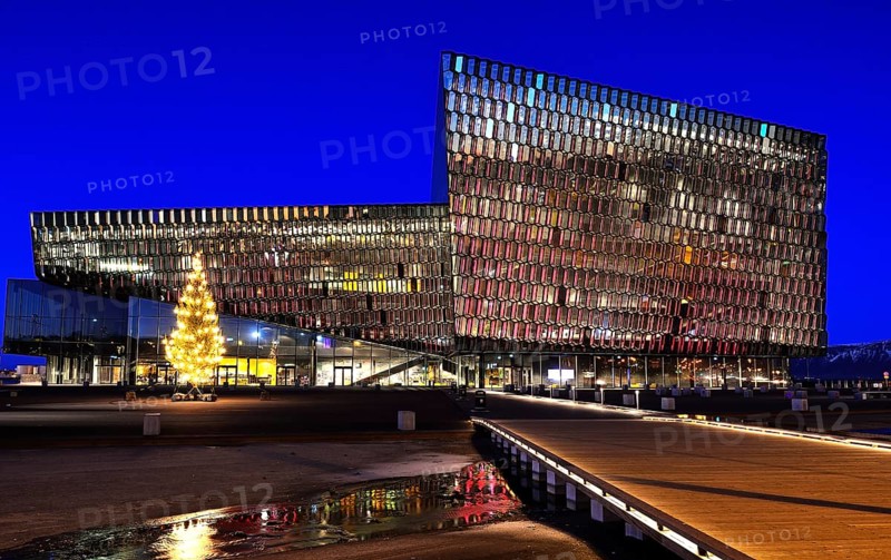 Concert Hall Harpa at night