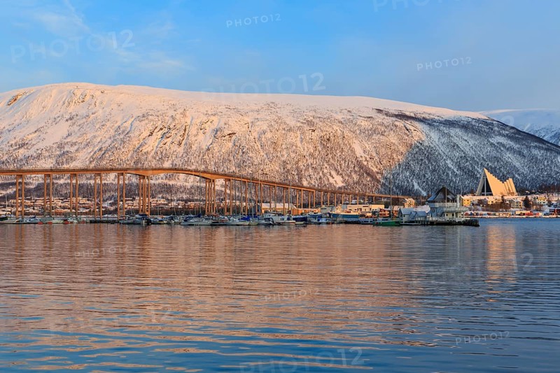 Tromso Bridge over Tromso Sound
