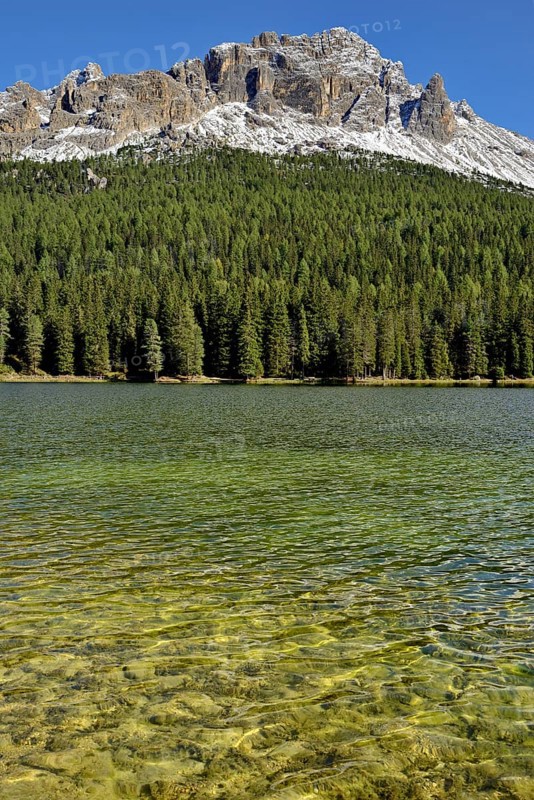View over Lake Misurina