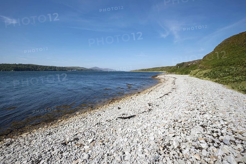 Shingle beach at Sound of Islay