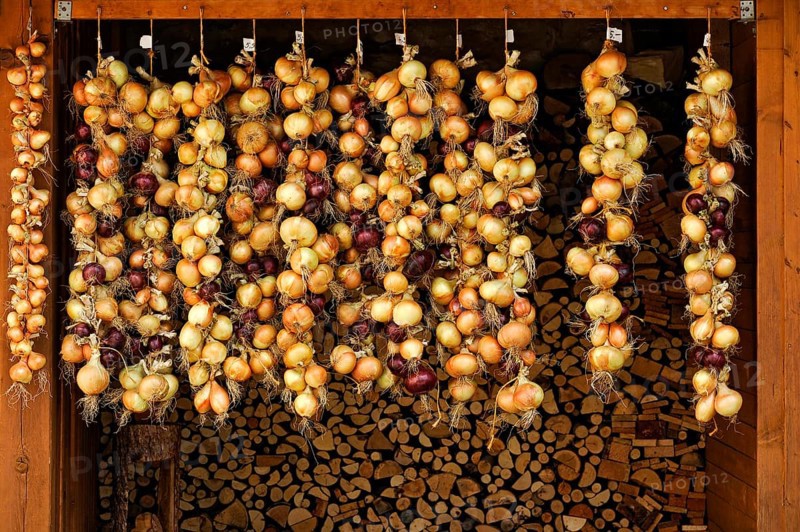 Red and white onions