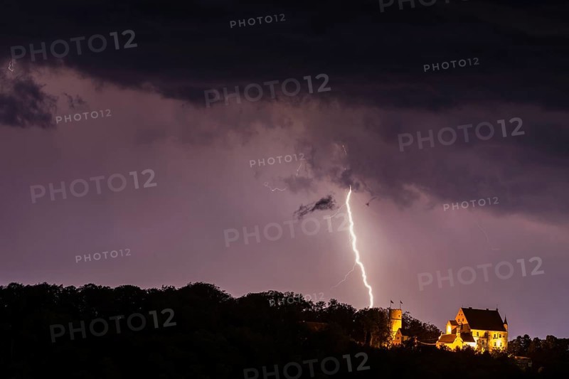 Thunderstorm over Mindelburg