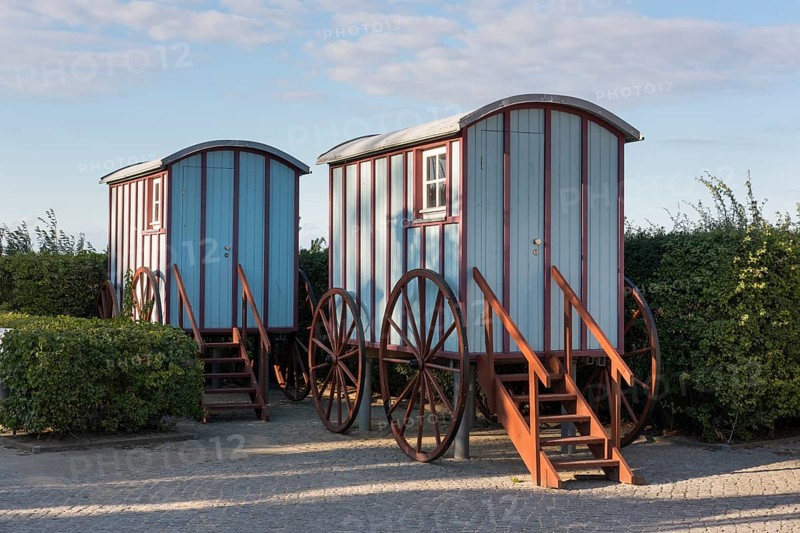 Historic bathing carts