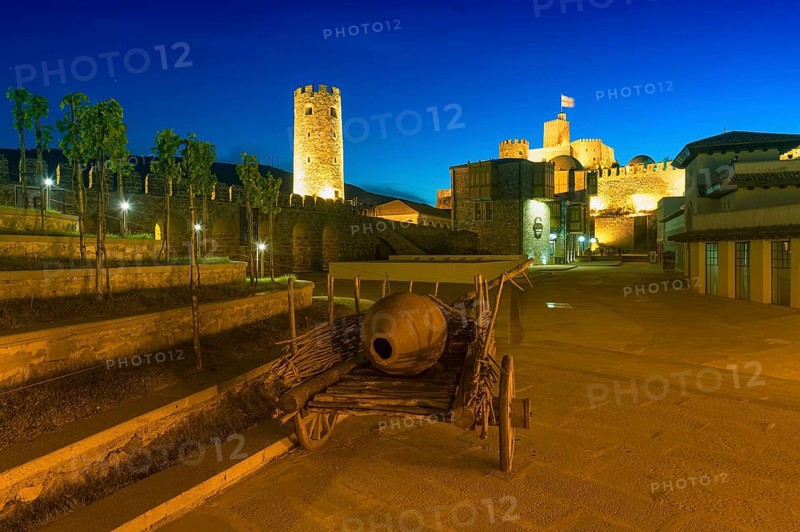 Rabati Castle at sunset