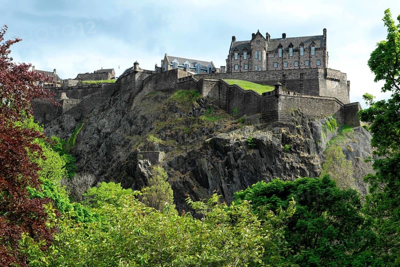 View to Edinburgh Castle