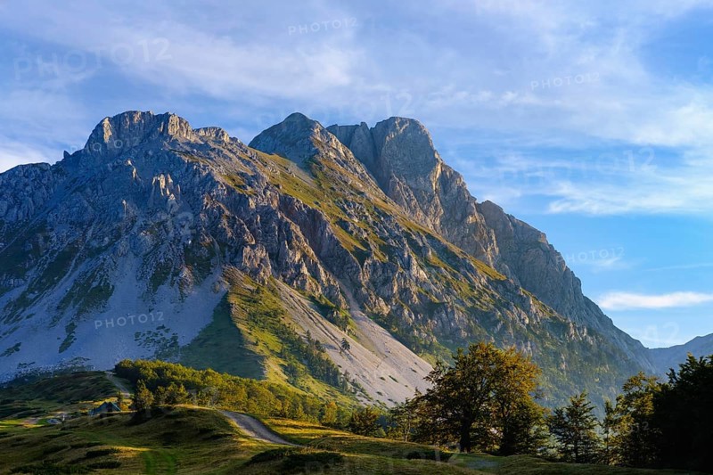 Mountains Marin krs and Kom Vasojevici