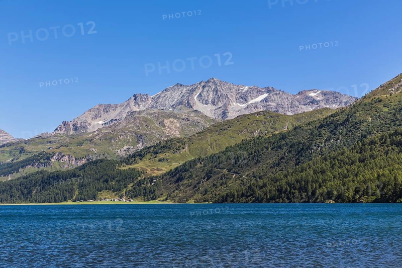 Lake Sils with Piz Corvatsch