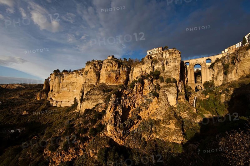 Ronda with bridge Puente Nuevo