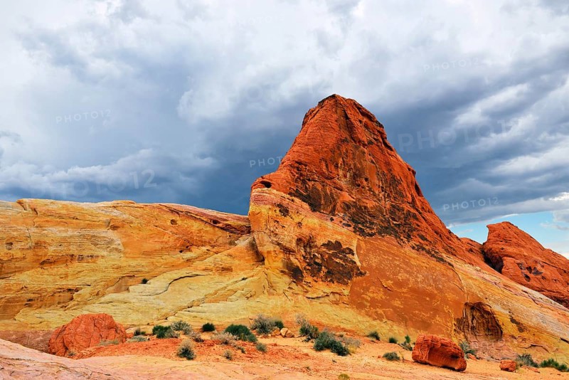 Sandstone formations
