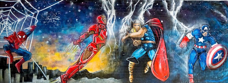 Comic superheroes