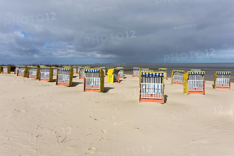 Dark clouds over the North Sea