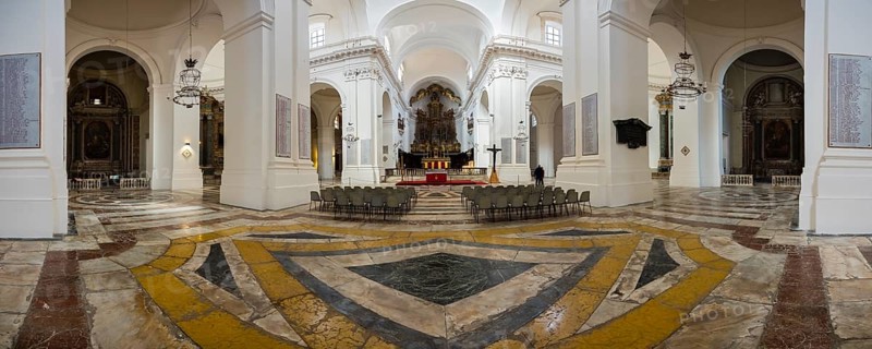 Interior of Monastery of San Nicolo l'Arena