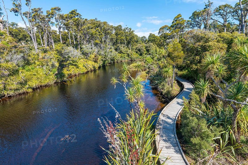 River with path