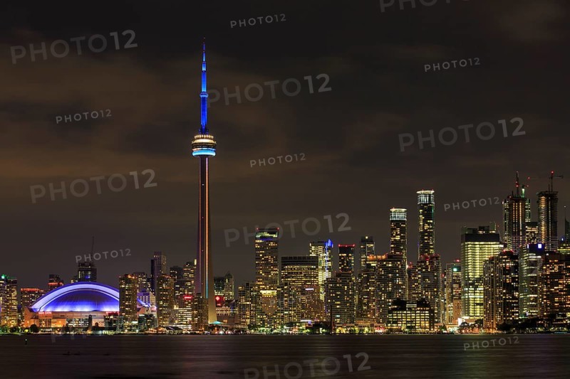 Skyline at night