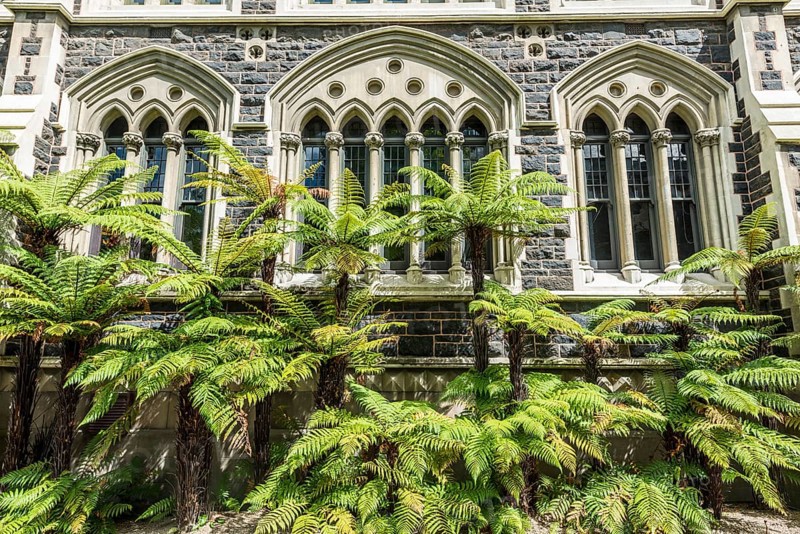 Old neo-Gothic main building